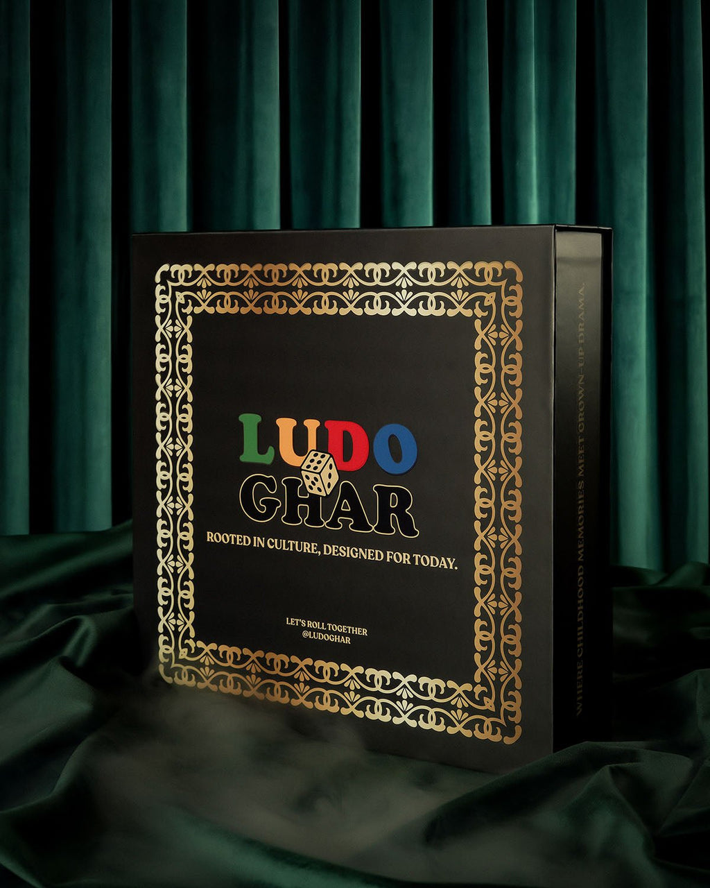 Noir Series: Bangladesh Ludo Board - Ludo Ghar