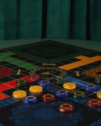 Noir Series: India & Pakistan Ludo Board - Ludo Ghar