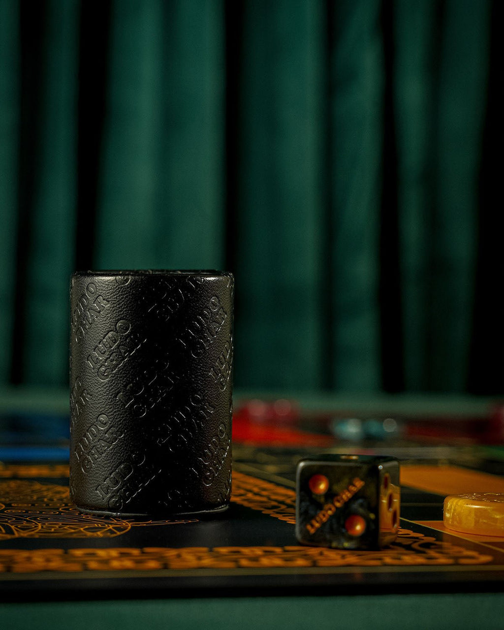 Noir Series: India & Pakistan Ludo Board - Ludo Ghar