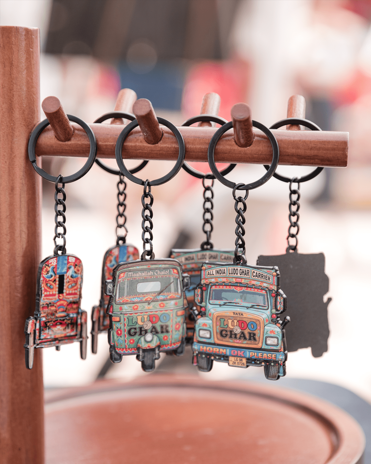 Street Icons Keychain Collection - Ludo Ghar